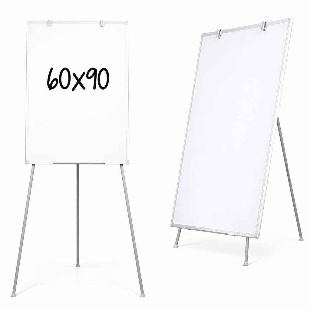 Flipchart magnetic 60x90 cm, trepied telescopic 90-160 cm, cleme pentru hartie - imagine 15